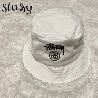 STUSSY - stussy ステューシー ☆ バケットハット 帽子 Lサイズ XLサイズ