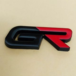 トヨタ(トヨタ)のGR ロゴ　３D エンブレム　Cタイプ　1枚(車外アクセサリ)