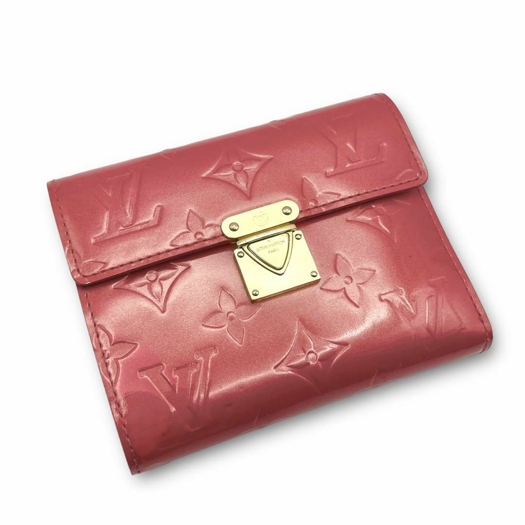 LOUIS VUITTON(ルイヴィトン)の【良品】LOUIS VUITTON ポルトフォイユ コアラ ヴェルニ 折り財布 レディースのファッション小物(財布)の商品写真