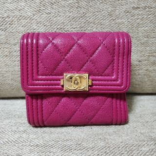 シャネル(CHANEL)のボーイCHANEL♡折り財布(財布)