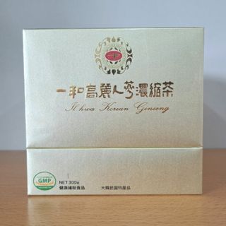 一和高麗人参濃縮茶 300g (ゴールド)　新品未開封(健康茶)