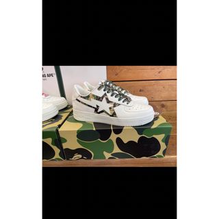 アベイシングエイプ(A BATHING APE)のBAPE STA™ ICON ABC CAMO COLOR: GREEN(スニーカー)