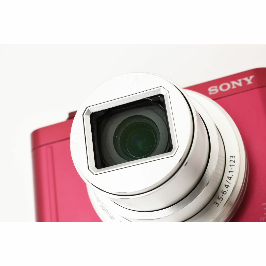 SONY(ソニー)のSONY Cyber-shot DSC-WX500 レッド スマホ/家電/カメラのカメラ(コンパクトデジタルカメラ)の商品写真