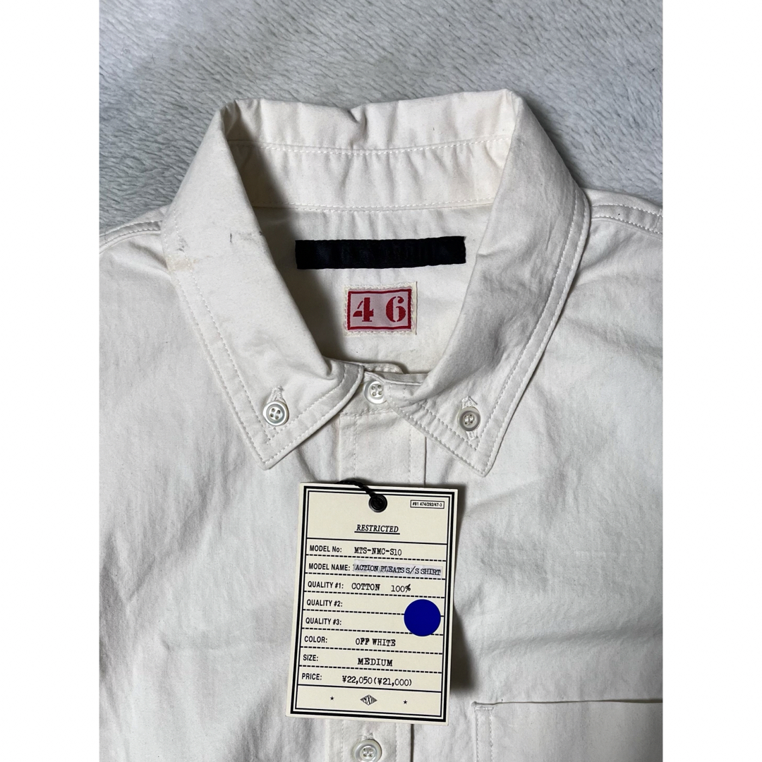 NEXUSVII(ネクサスセブン)のタグ付き　NEXUSVII ネクサス7 ボタンダウン　半袖シャツ　サイズM メンズのトップス(シャツ)の商品写真