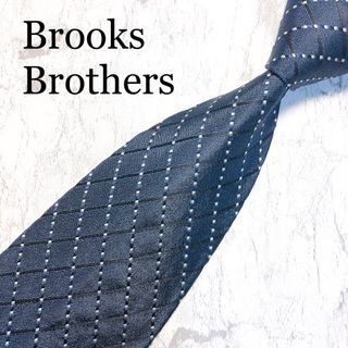 Brooks Brothers - BROOKS BROTHERS ネクタイ　チェック　ネイビー