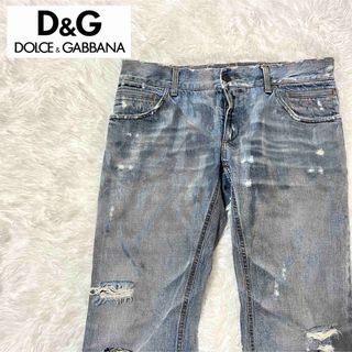 ドルチェアンドガッバーナ(DOLCE&GABBANA)のDOLCE&GABBANA ドルチェ&ガッバーナ デニム パンツ サイズ50(デニム/ジーンズ)