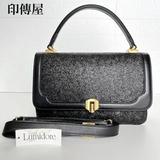 インデンヤ(印傳屋)の美品✨印博屋_Lumidoreルミドーレ　2way ショルダーバッグ(ハンドバッグ)