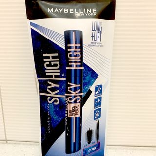 メイベリン(MAYBELLINE)のメイベリン スカイハイ コスミックブラスト 101 流星 8.6ml ①(マスカラ)