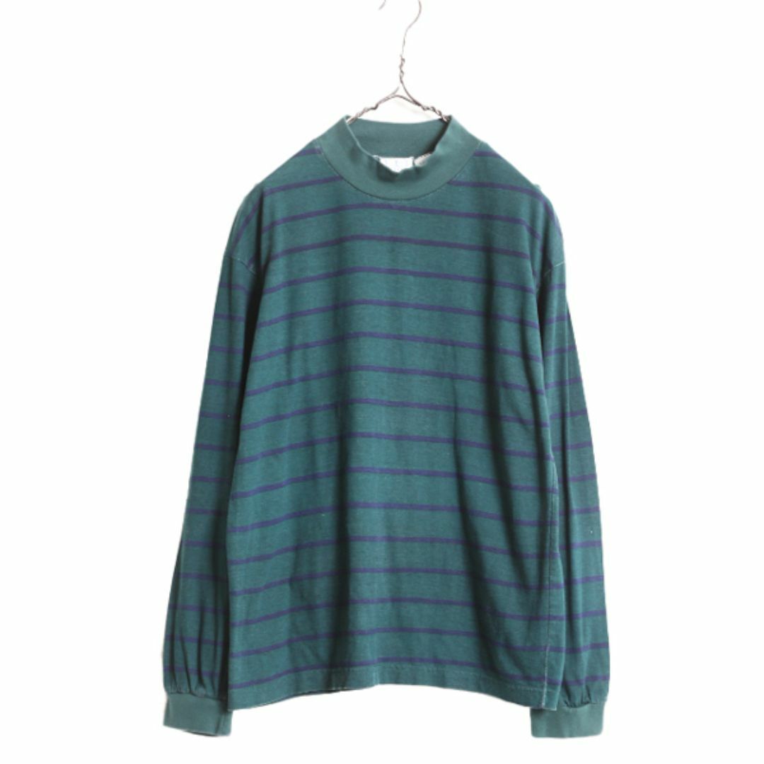 90s 00s ボーダー 長袖 Tシャツ キッズ L メンズ S / 古着 90 90s 00s ボーダー 長袖 Tシャツ キッズ L メンズ S / 古着 90