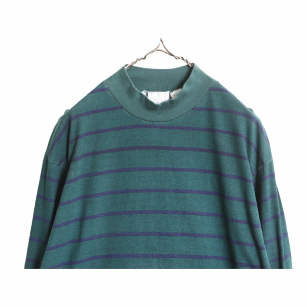90s 00s ボーダー 長袖 Tシャツ キッズ L メンズ S / 古着 90 90s 00s ボーダー 長袖 Tシャツ キッズ L メンズ S / 古着 90