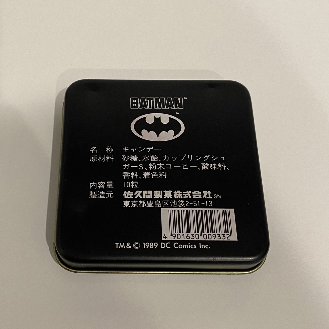 バットマン　缶ケース　90年代　レトロ エンタメ/ホビーのアニメグッズ(その他)の商品写真