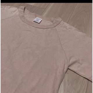 チャンピオン(Champion)のチャンピオンピンクUSA製ラグランカットソ(Tシャツ/カットソー(七分/長袖))