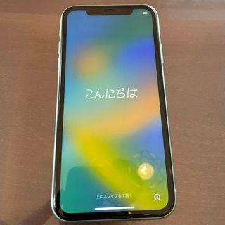 アイフォーン(iPhone)のiPhone11 64GB SIMフリー 箱付きイヤホン新品(スマートフォン本体)