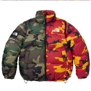 シュプリーム(Supreme)のsupreme Split Nuptse Jacket(ダウンジャケット)