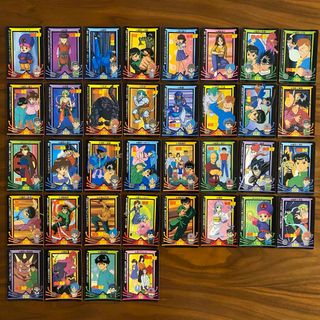 シュウエイシャ(集英社)の幽遊白書　カード36枚セット　90年代　レトロ(カード)