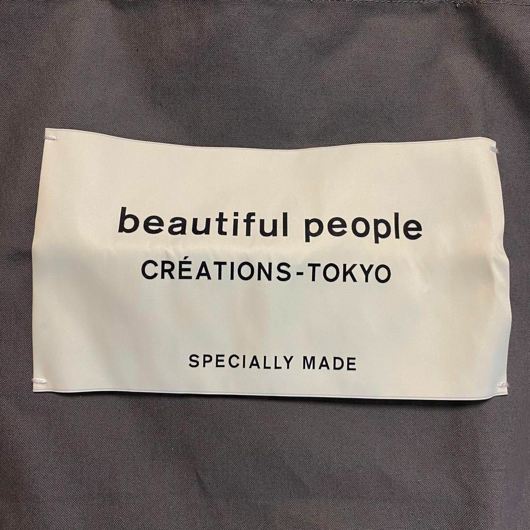 beautiful people(ビューティフルピープル)のbeautiful people トートバッグ グレー ビューティフルピープル レディースのバッグ(トートバッグ)の商品写真