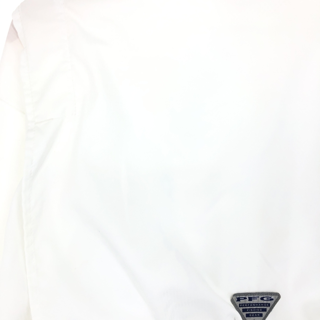 Columbia(コロンビア)の古着 コロンビア Columbia PFG OMNI-SHADE ボタンダウン 長袖 フィッシングシャツ メンズM /eaa431602 メンズのトップス(シャツ)の商品写真