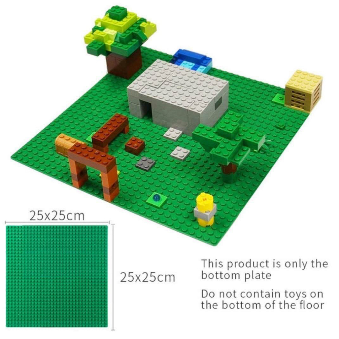 新品 レゴ 互換 LEGO 基礎板 ベースプレート 2枚セット　土台　基盤 キッズ/ベビー/マタニティのおもちゃ(積み木/ブロック)の商品写真