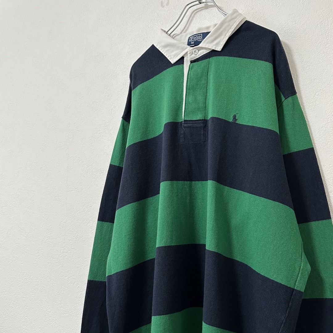セール】 ストライプド クロップド ジャージー ラグビー シャツ セール】 ストライプド クロップド ジャージー ラグビー シャツ