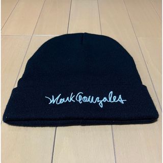 マークゴンザレス(Mark Gonzales)のマークゴンザレス Mark Gonzales 黒 ニット帽(ニット帽/ビーニー)