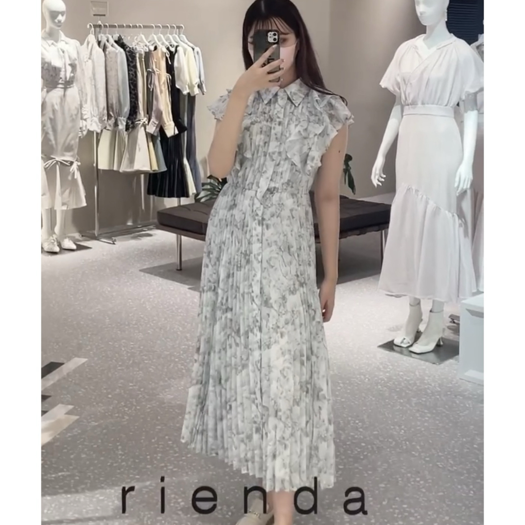 rienda(リエンダ)のリエンダ　ワンピース レディースのワンピース(ロングワンピース/マキシワンピース)の商品写真