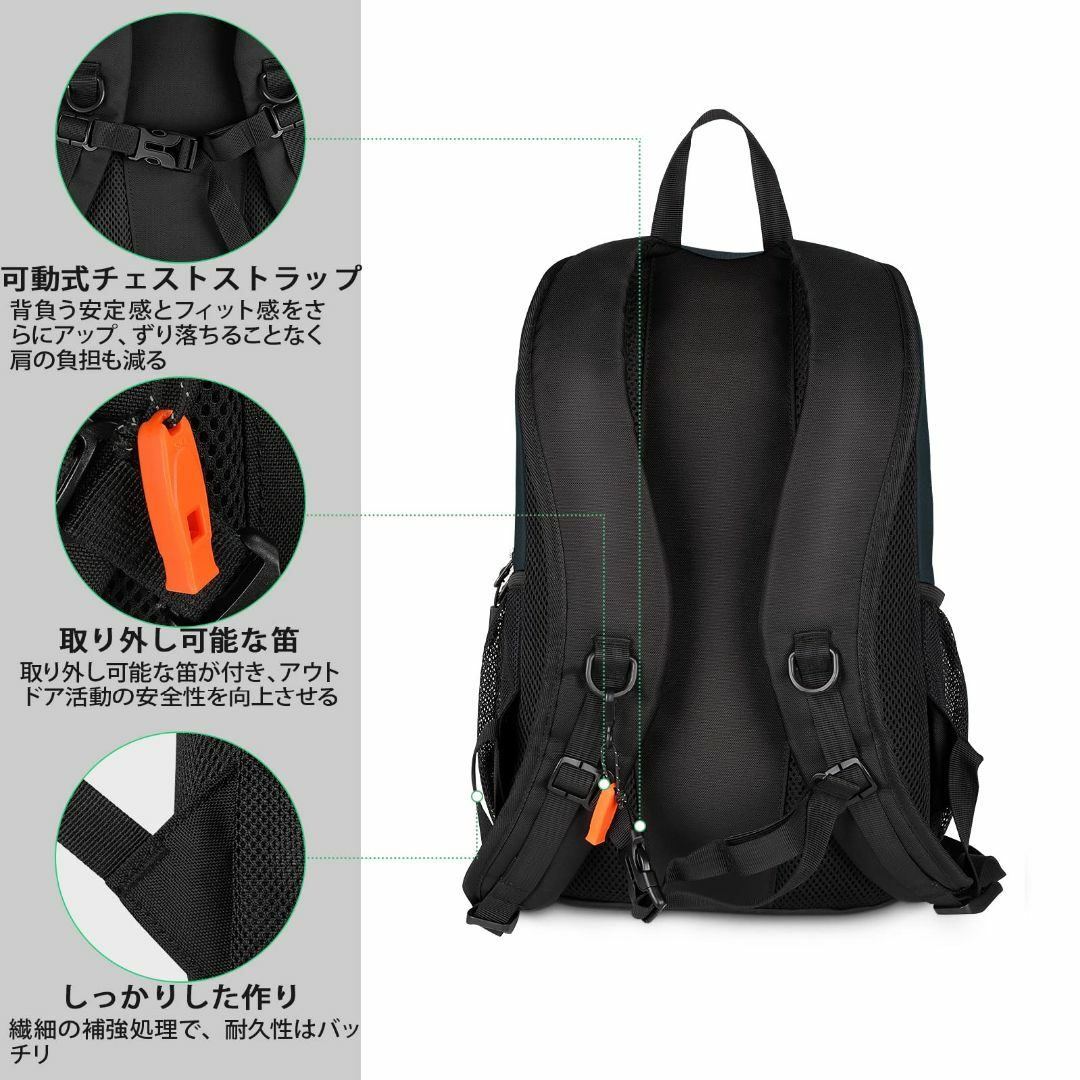 【色: グレー】[ウォーターフライ] リュック リュックサック 15l 小さめ: その他のその他(その他)の商品写真