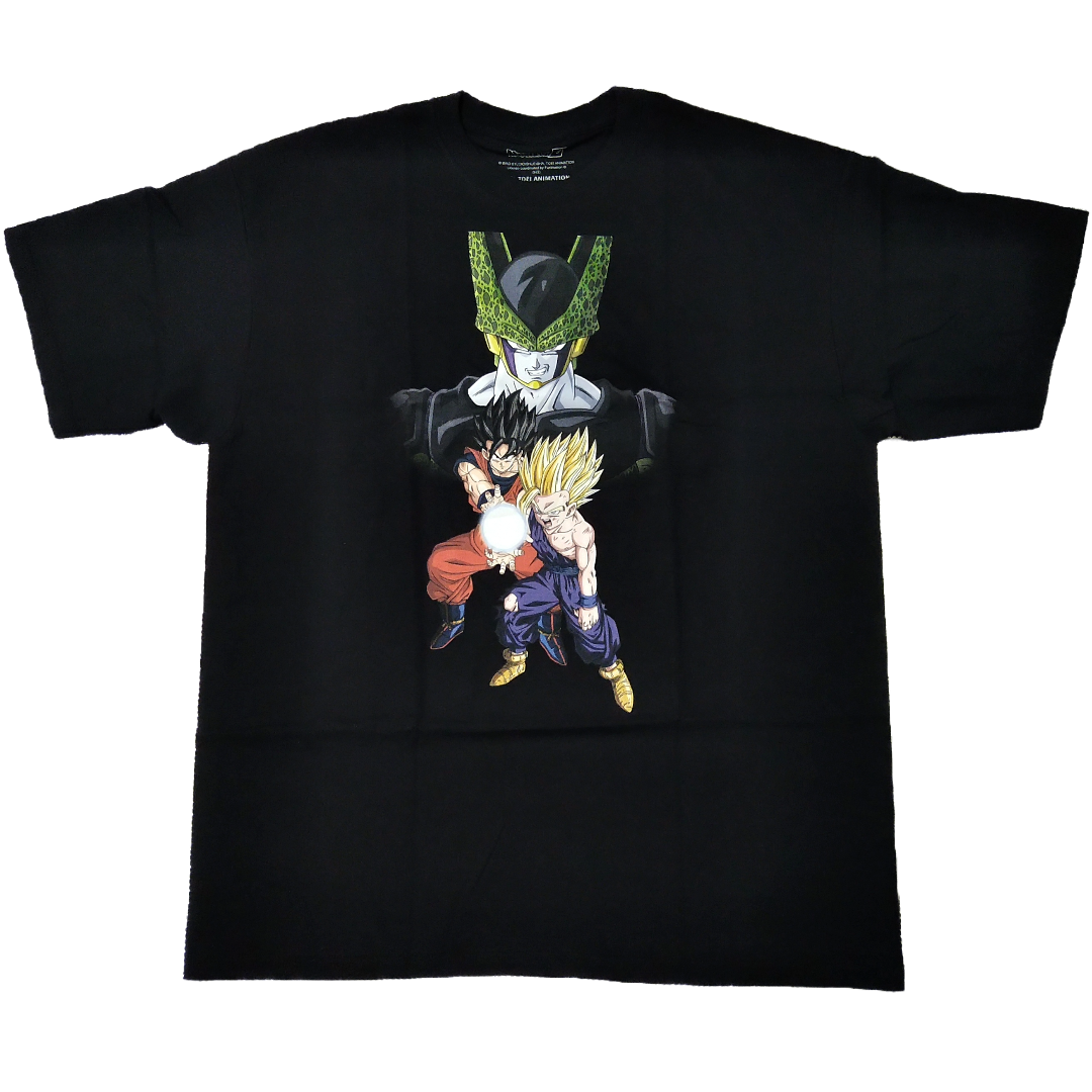 ドラゴンボールZ　Tシャツ　XLサイズ　黒　孫悟空　セル　アニメTシャツ * メンズのトップス(Tシャツ/カットソー(半袖/袖なし))の商品写真