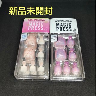 ダッシングディバ(DASHING DIVA)の新品未開封★DASHING DIVA ダッシングディバ マジックプレス ペディ(つけ爪/ネイルチップ)