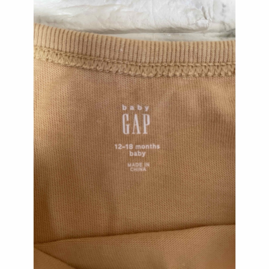 babyGAP(ベビーギャップ)のGAP 半袖ロンパース　ブラナンベア キッズ/ベビー/マタニティのベビー服(~85cm)(ロンパース)の商品写真