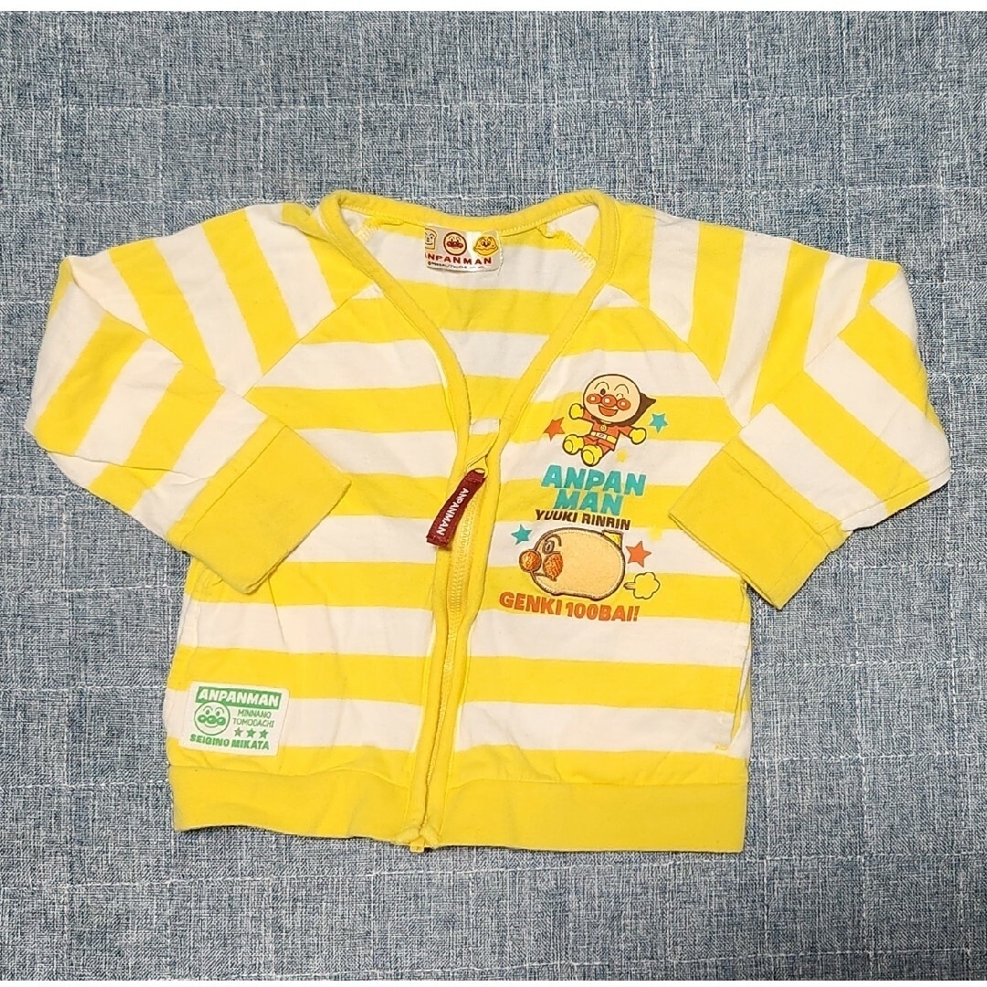 アンパンマン(アンパンマン)の90～95　アンパンマン　Tシャツ　カーディガン　2着 キッズ/ベビー/マタニティのキッズ服男の子用(90cm~)(カーディガン)の商品写真