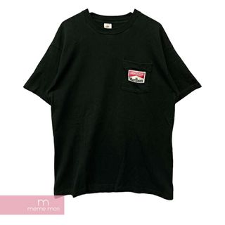 フルーツオブザルーム(FRUIT OF THE LOOM)のFRUIT OF THE LOOM 90's Marbloro Snake Pass Tee フルーツオブザルーム 90'sマルボロスネークパスTシャツ 半袖カットソー グリーンデイ プリントTシャツ 半袖カットソー ヴィンテージ加工 胸ポケ フォトプリント ブラック サイズXL【240409】【中古-B】【me04】(Tシャツ/カットソー(半袖/袖なし))