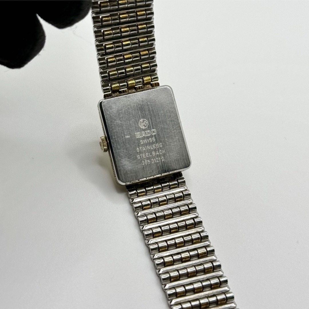 RADO ラドー レディースウォッチ 腕時計 手巻き スクエア 2針 SS RADO ラドー レディースウォッチ 腕時計 手巻き スクエア 2針 SS