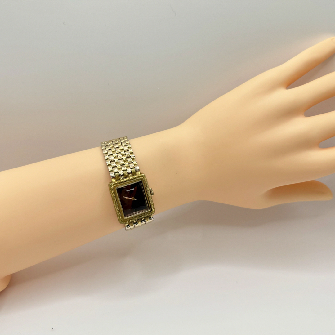 RADO ラドー レディースウォッチ 腕時計 手巻き スクエア 2針 SS RADO ラドー レディースウォッチ 腕時計 手巻き スクエア 2針 SS