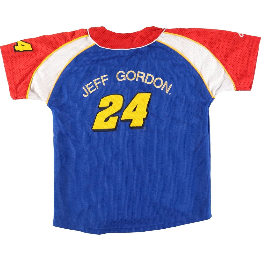 古着 COMPETITORS VIEW NASCAR ナスカー JEFF GORDON ジェフゴードン レーシング メッシュ ゲームシャツ メンズL /eaa436152 メンズのトップス(Tシャツ/カットソー(半袖/袖なし))の商品写真