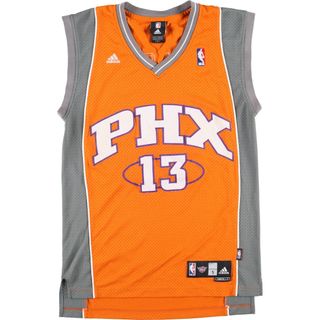 アディダス(adidas)の古着 アディダス adidas NBA PHOENIX SUNS フェニックスサンズ Vネック ゲームシャツ レプリカユニフォーム メンズS /eaa433398(タンクトップ)