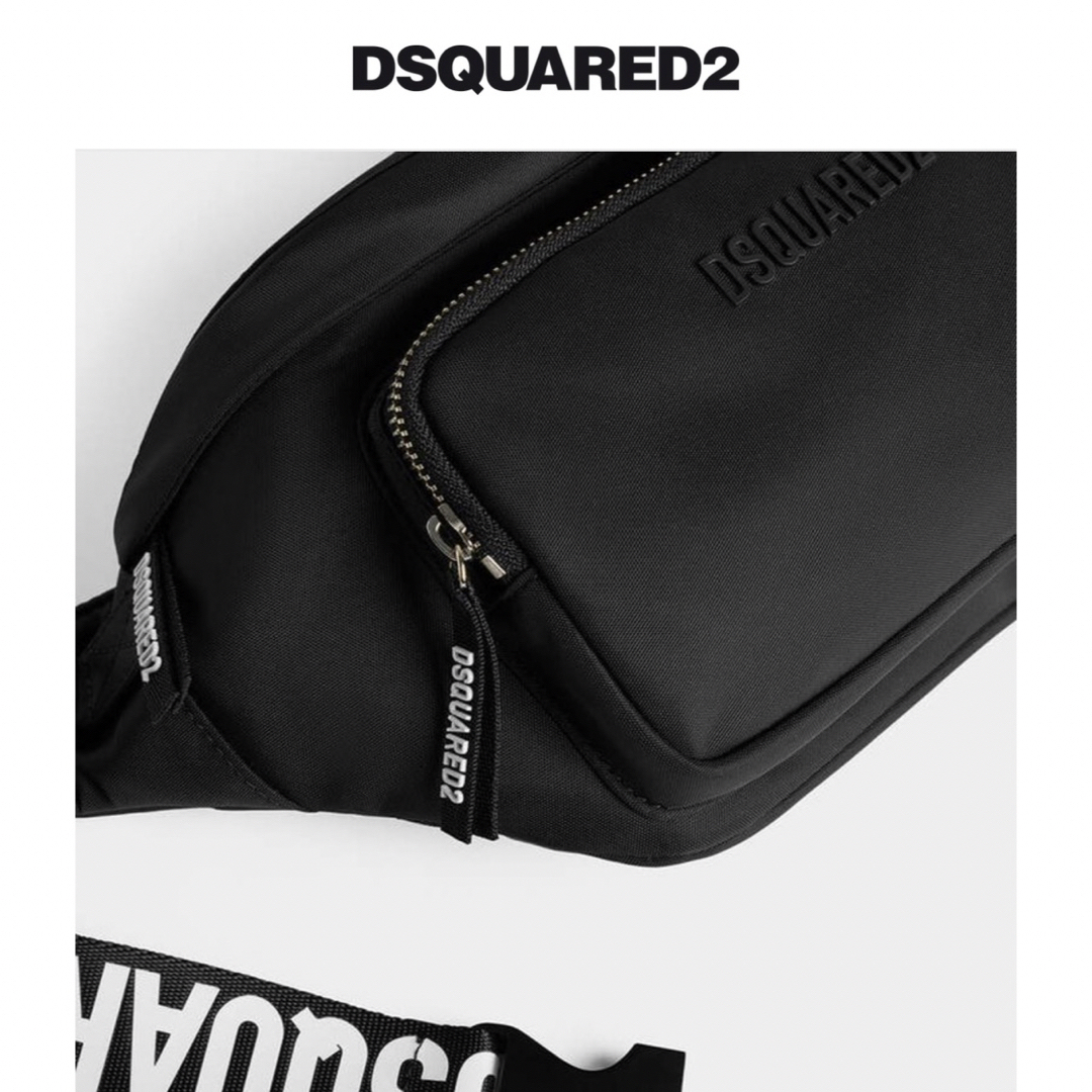 DSQUARED2(ディースクエアード)のDSQUARED2 ディースクエアードナイロンベルトバッグ メンズのバッグ(ボディーバッグ)の商品写真