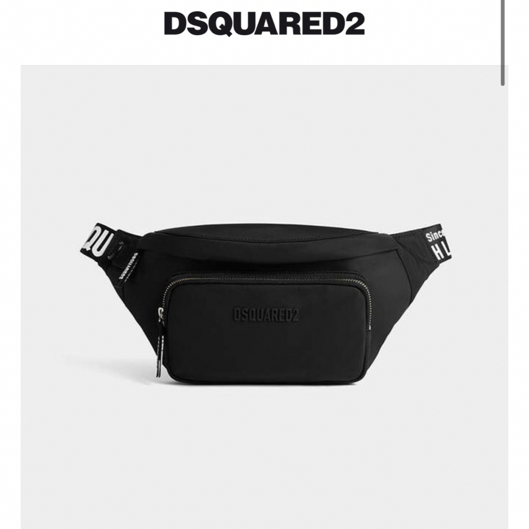 DSQUARED2(ディースクエアード)のDSQUARED2 ディースクエアードナイロンベルトバッグ メンズのバッグ(ボディーバッグ)の商品写真