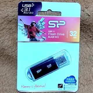 シリコンパワー USB3.1メモリ 32GB(PC周辺機器)