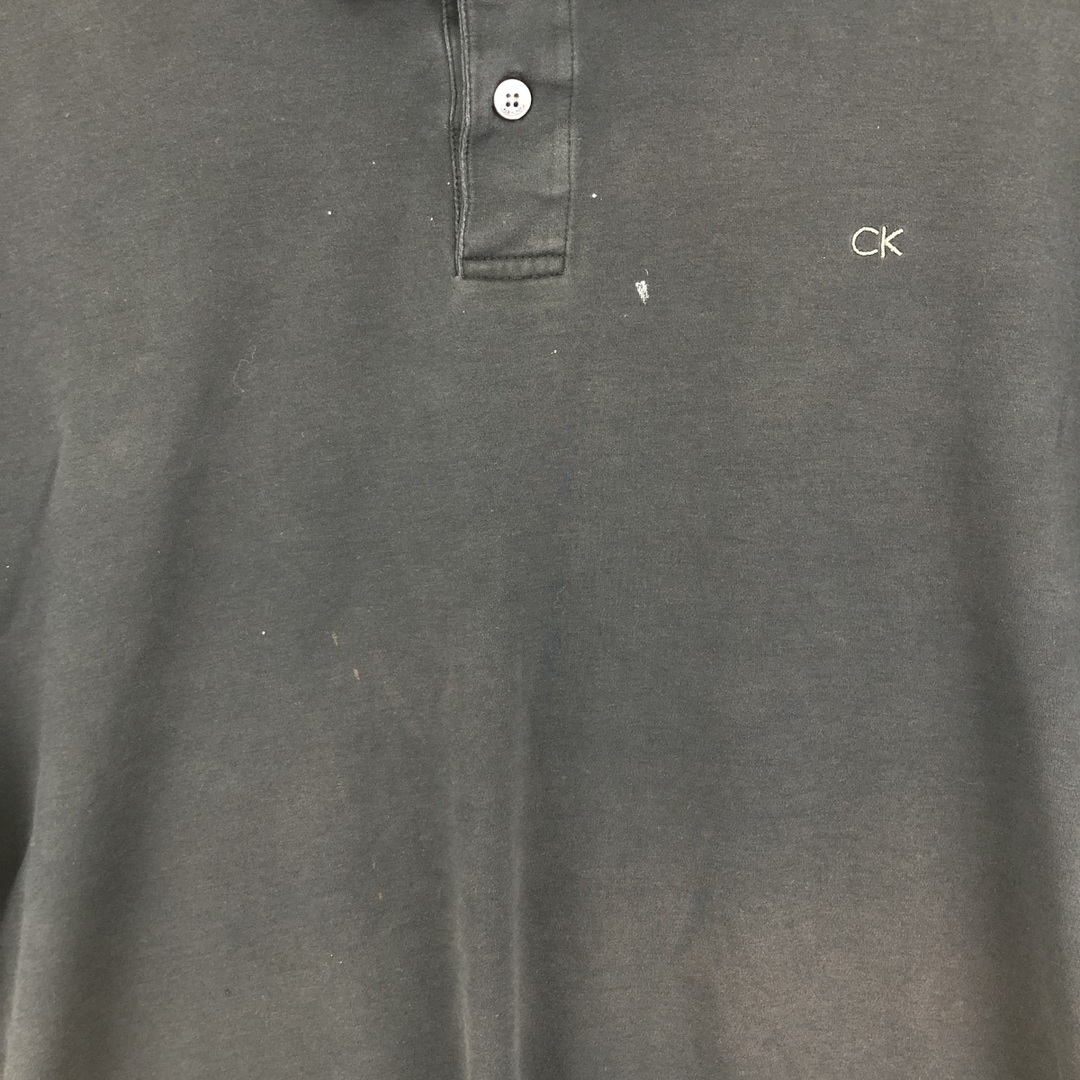 Calvin Klein(カルバンクライン)の古着 カルバンクライン Calvin klein 半袖 ポロシャツ メンズXL /eaa436585 メンズのトップス(ポロシャツ)の商品写真