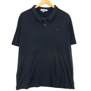 カルバンクライン(Calvin Klein)の古着 カルバンクライン Calvin klein 半袖 ポロシャツ メンズXL /eaa436585(ポロシャツ)