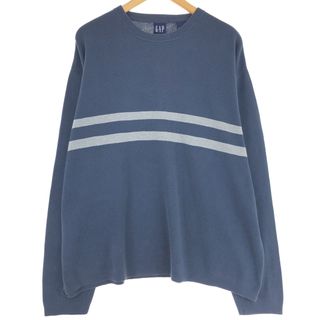 ギャップ(GAP)の古着 90年代 ギャップ GAP オールドギャップ コットンニットセーター メンズXL ヴィンテージ /eaa399817(ニット/セーター)