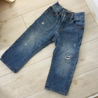 ベビーギャップ(babyGAP)のluna様専用 babyGap＊ダメージデニムパンツ 80(パンツ)