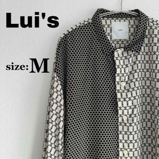 ルイス(Lui's)の⭐️美品⭐️春服★Lui's シャツ ブラウス チェーン柄 大きいサイズ(シャツ)