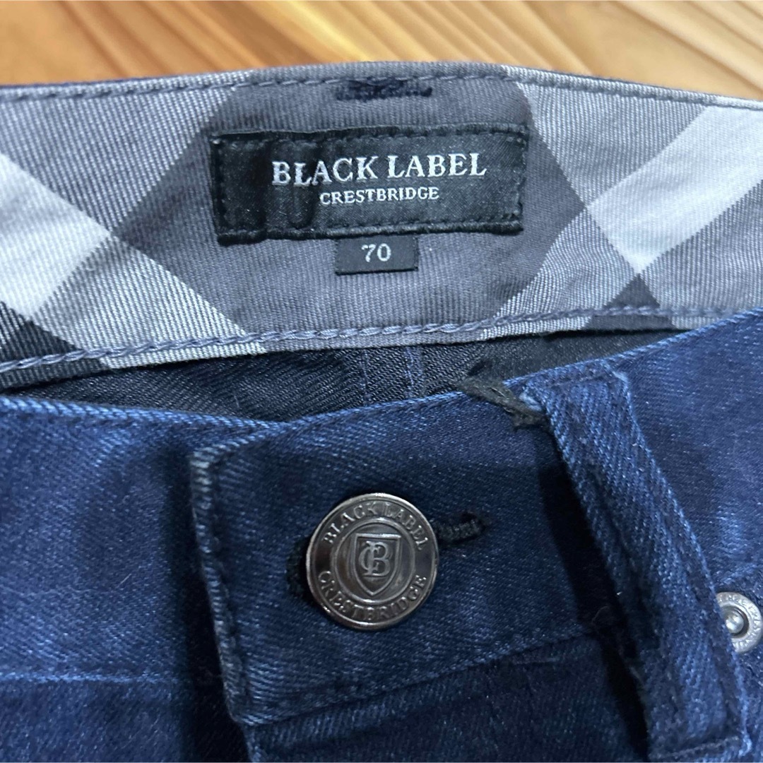 BLACK LABEL CRESTBRIDGE(ブラックレーベルクレストブリッジ)のブラックレーベルクレストブリッジ　デニム　ジーパン メンズのパンツ(デニム/ジーンズ)の商品写真