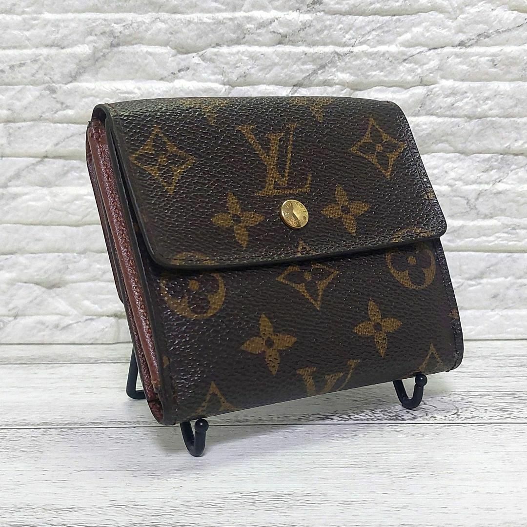 LOUIS VUITTON(ルイヴィトン)の【美品】ルイヴィトン モノグラム ポルトモネ カルトクレディ 折り財布 レディースのファッション小物(財布)の商品写真