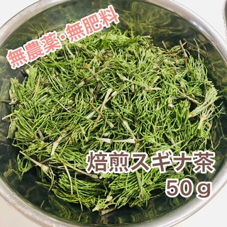 無肥料・無農薬 岐阜県産 スギナ茶 50ｇ(茶)