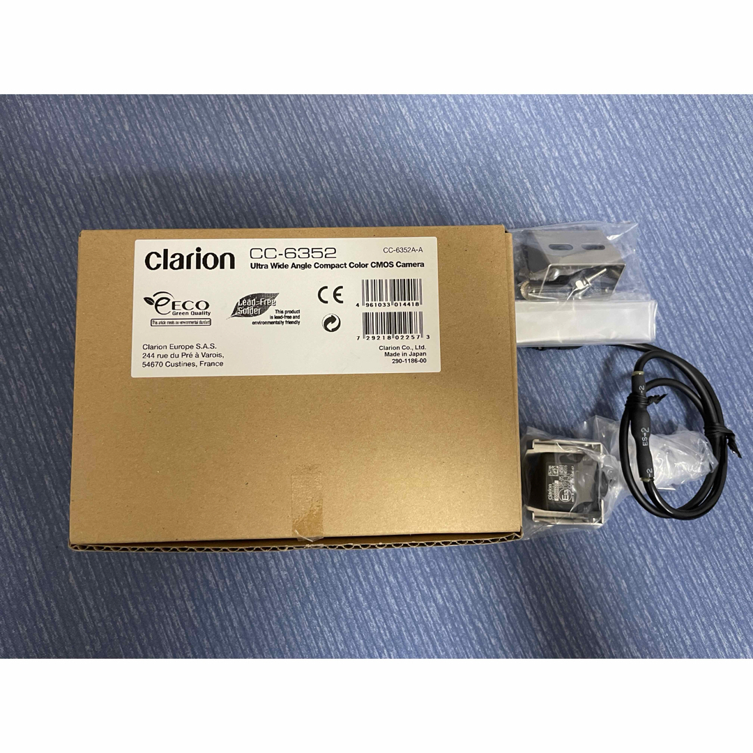 クラリオン 小型バックカメラCC-6352A クラリオン 小型バックカメラCC-6352A