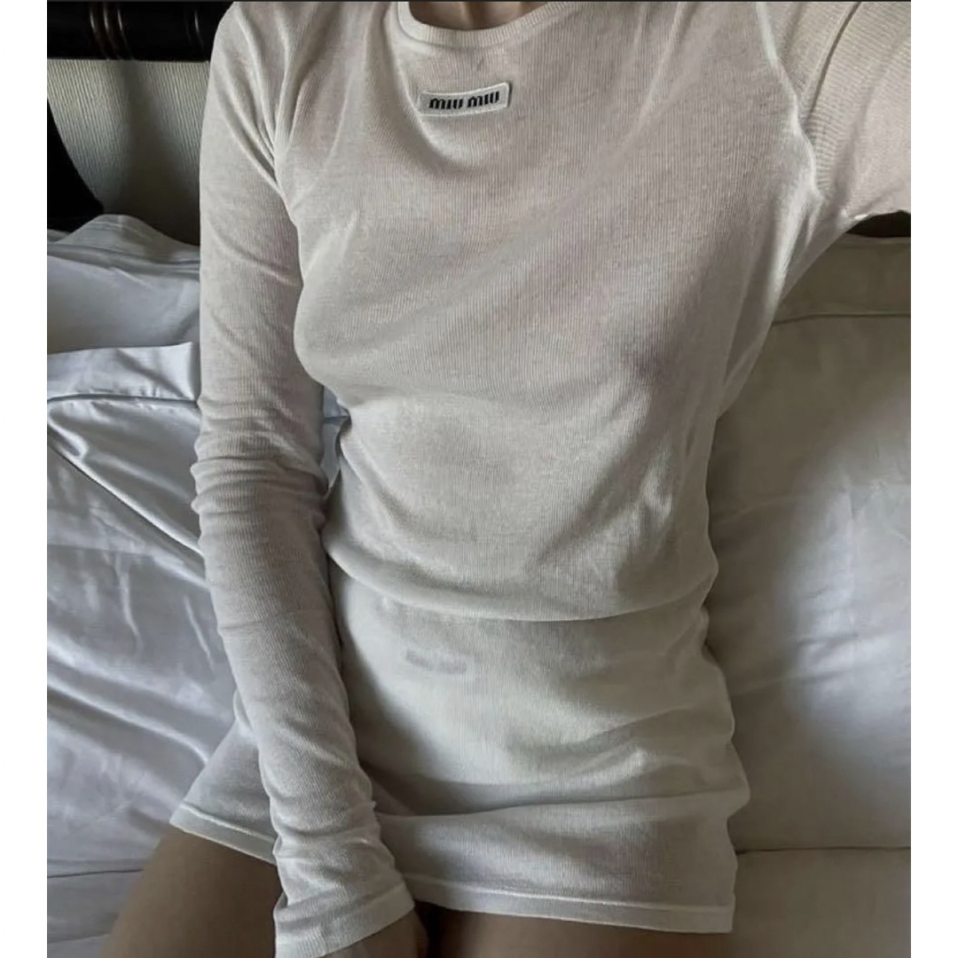 miumiu シアートップス 長袖の通販 by mimimi's shop|ラクマ miumiu シアートップス 長袖の通販 by mimimi's shop|ラクマ