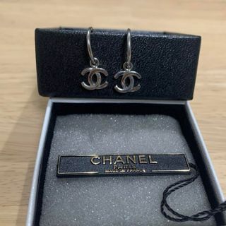 シャネル(CHANEL)のCHANEL シャネル ヴィンテージ ココマーク フープピアス(ピアス)