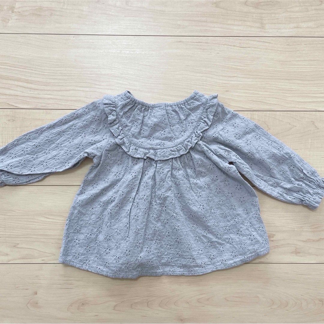 tete a tete(テータテート)のtete a tete ブラウス　Cottoli ワンピース　バースデイ　女の子 キッズ/ベビー/マタニティのキッズ服女の子用(90cm~)(ブラウス)の商品写真